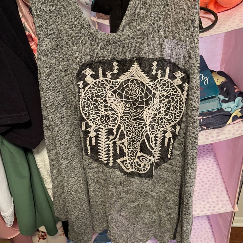 Rue 21 open back tank top size M